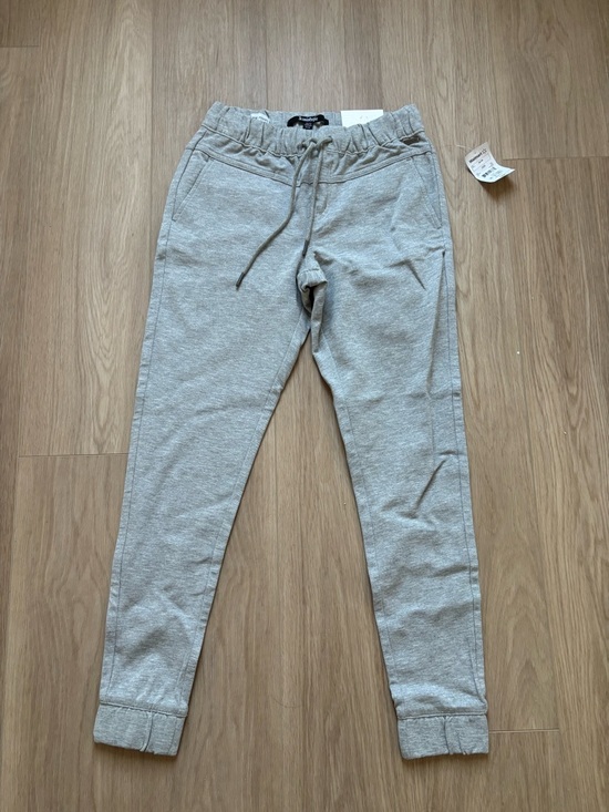 Pants - Light Gray Knit Jogger Pants